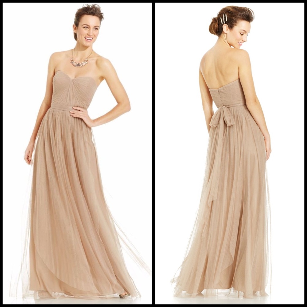 Adrianna Papell Convertible Corset Tulle Gown - Picture 8 of 15
